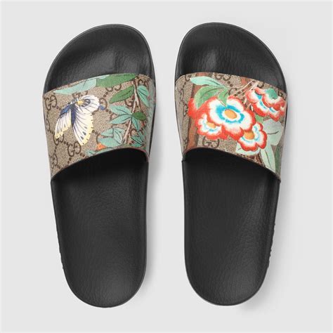 gucci slides chinatown|Gucci slide sandals.